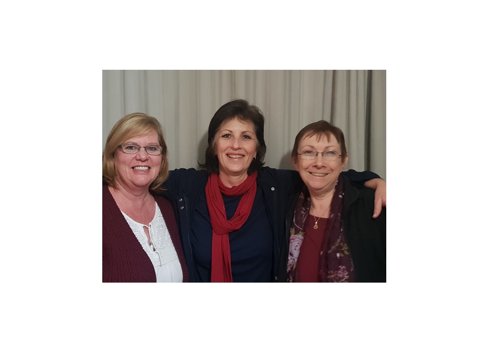 Barbara, Tessa and Rose